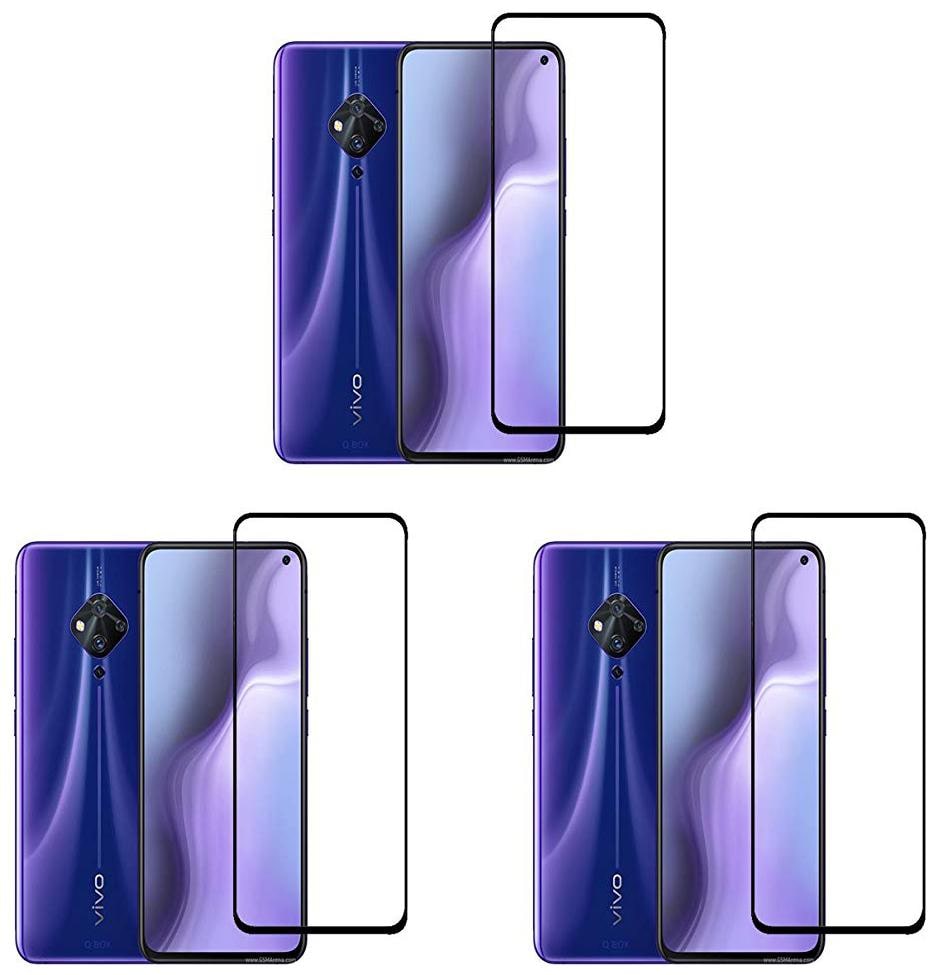 

CRAVEMART SCREEN GUARD FOR VIVO S5 FULL COVERAGE (PACK OF 3)