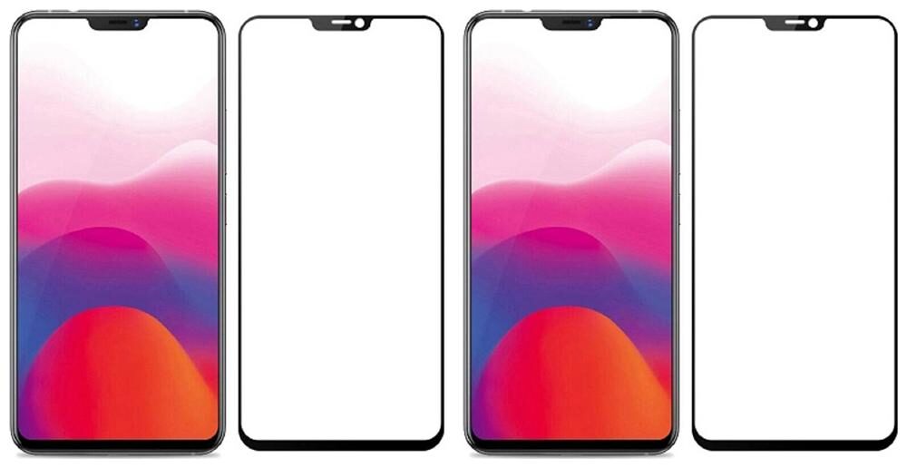 

CRAVEMART SCREEN GUARD FOR VIVO X21 4D TEMPERED GLASS (PACK OF 2)