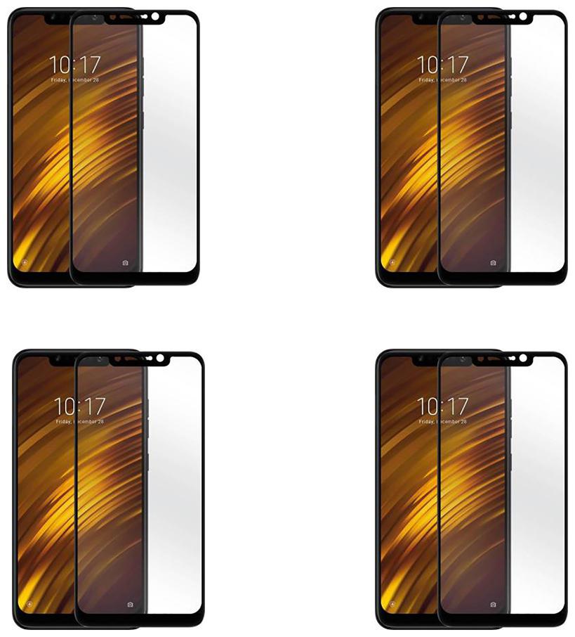 

CRAVEMART SCREEN GUARD FOR POCO F1 3D TEMPERED GLASS (PACK OF 4)