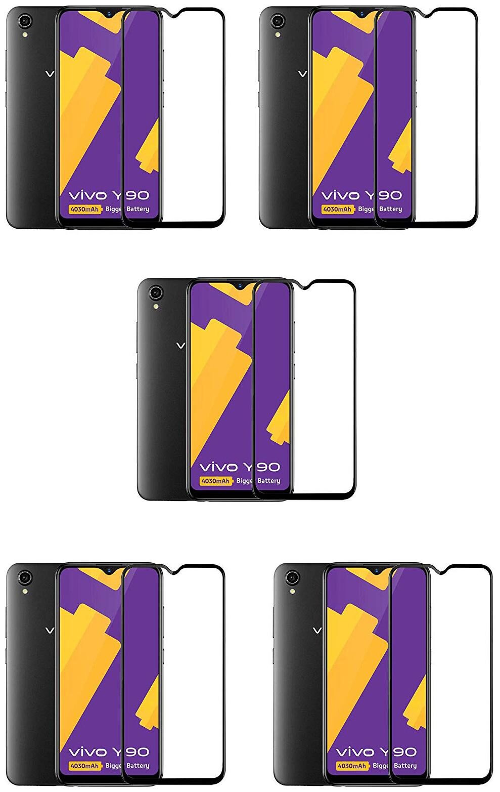 

CRAVEMART SCREEN GUARD FOR VIVO Y90 ANTI-SHATTER (PACK OF 5)
