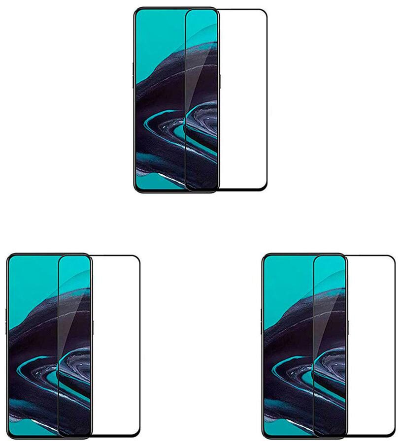 

CRAVEMART SCREEN GUARD FOR OPPO RENO 2 WASHABLE (PACK OF 3)