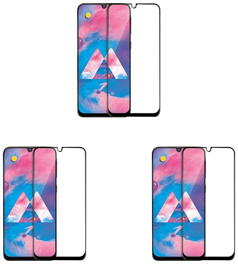 

CRAVEMART SCREEN GUARD FOR SAMSUNG GALAXY M30 5D TEMPERED GLASS (PACK OF 3)