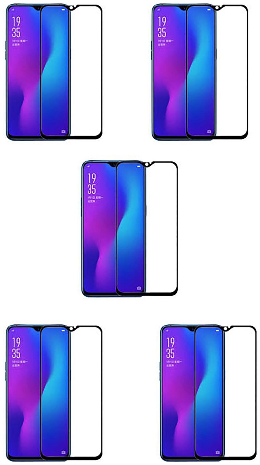 

CRAVEMART SCREEN GUARD FOR VIVO V11 FULL COVERAGE (PACK OF 5)