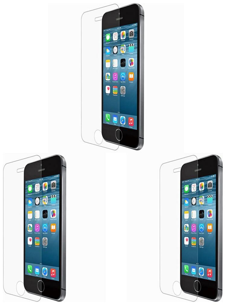 

CRAVEMART SCREEN GUARD FOR APPLE IPHONE SE ANTI-SHATTER (PACK OF 3)