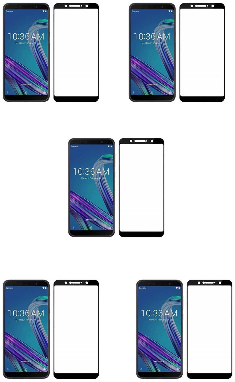 

CRAVEMART SCREEN GUARD FOR ASUS ZENFONE MAX PRO M1 5D TEMPERED GLASS (PACK OF 5)