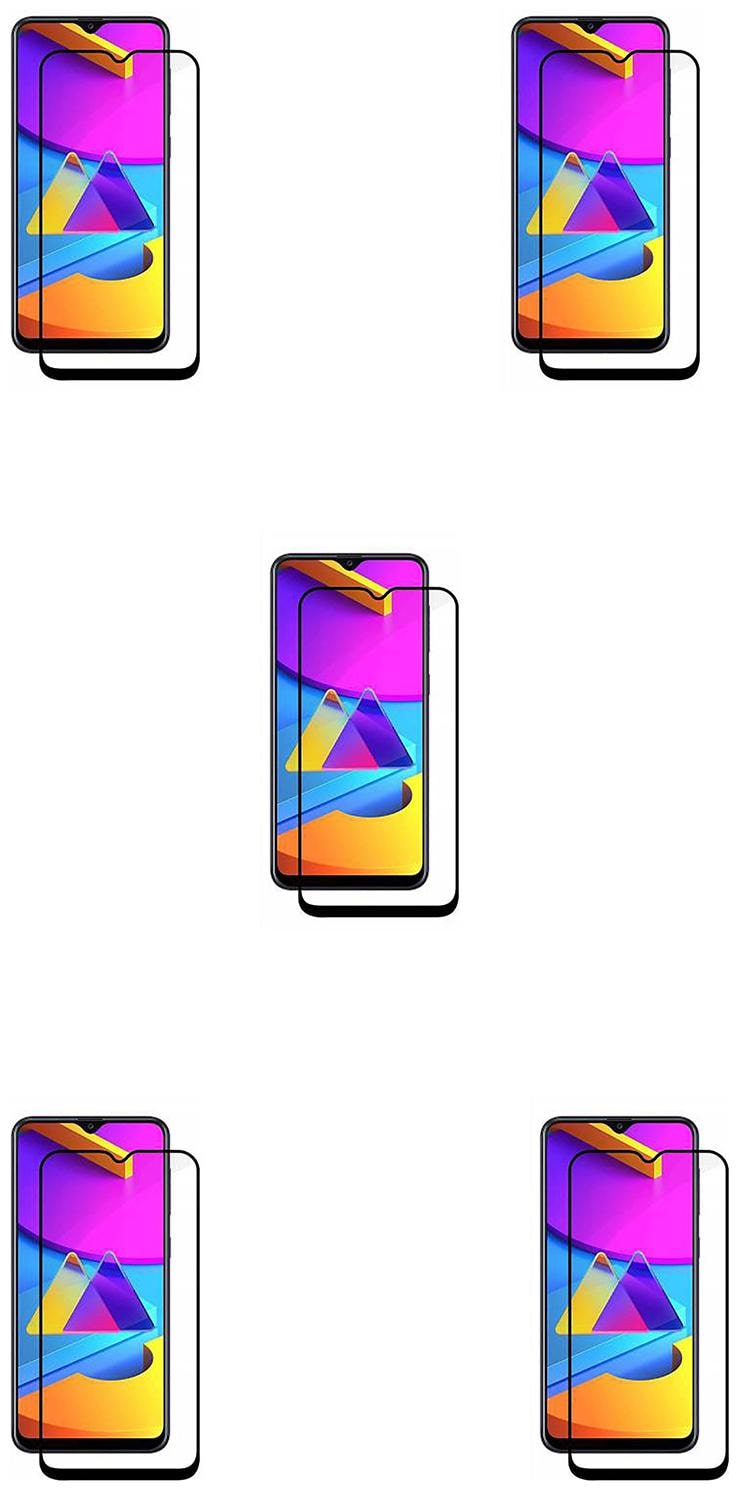 

CRAVEMART SCREEN GUARD FOR SAMSUNG GALAXY M10 5D TEMPERED GLASS (PACK OF 5)
