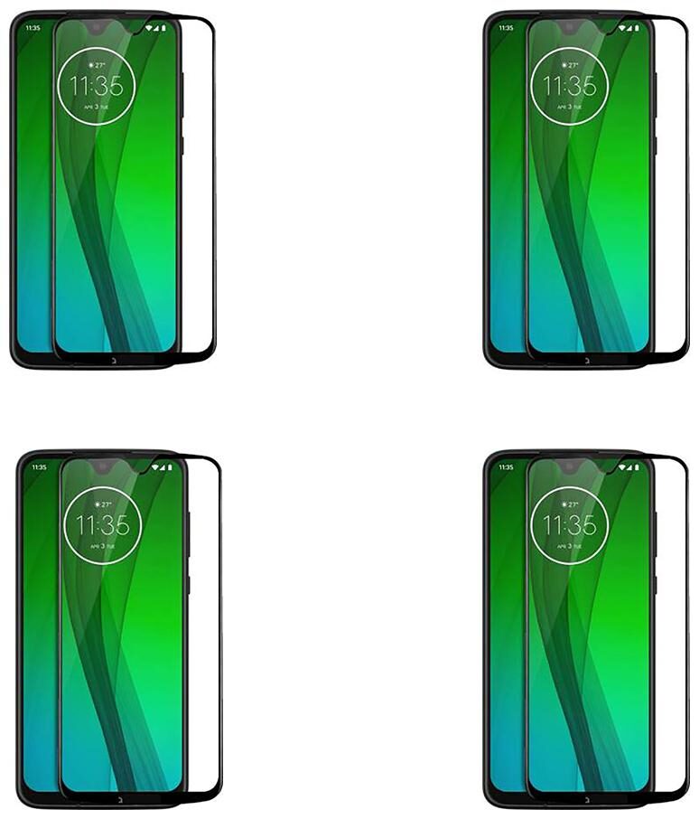 

CRAVEMART SCREEN GUARD FOR MOTO G7 9D TEMPERED GLASS (PACK OF 4)