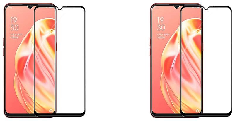 

CRAVEMART SCREEN GUARD FOR OPPO F15 5D TEMPERED GLASS (PACK OF 2)