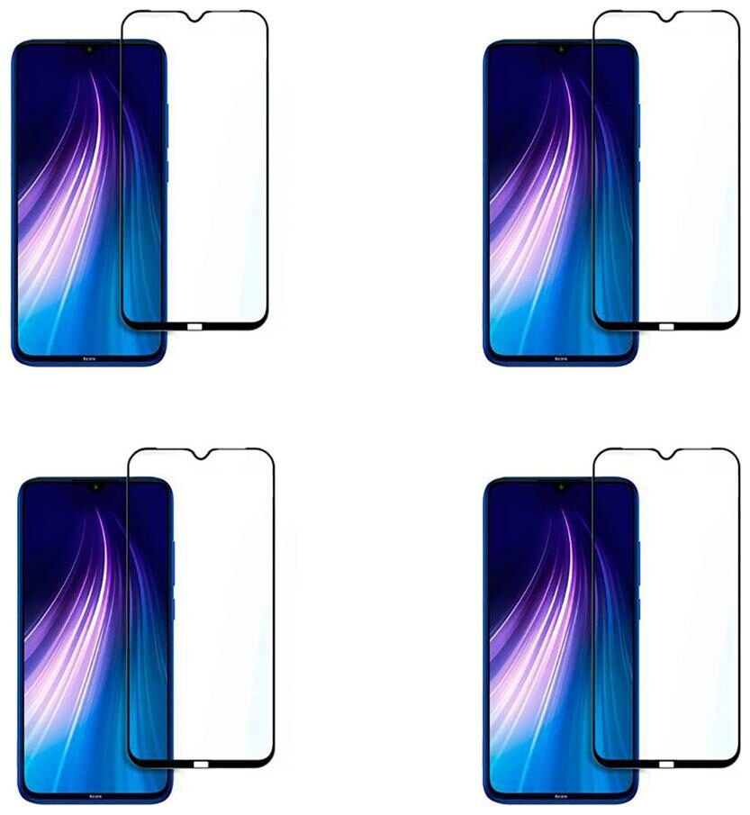 

CRAVEMART SCREEN GUARD FOR REDMI NOTE 8 3D SCREEN GUARD (PACK OF 4)