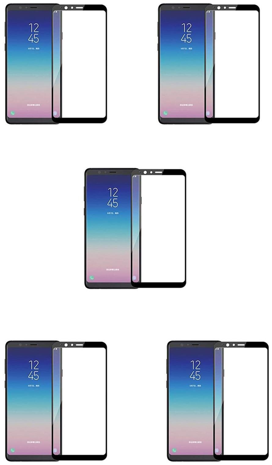 

CRAVEMART SCREEN GUARD FOR SAMSUNG GALAXY A7 6D TEMPERED GLASS (PACK OF 5)