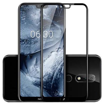 

CRAVEMART SCREEN GUARD FOR NOKIA 6 1 PLUS 9D TEMPERED GLASS (PACK OF 1)