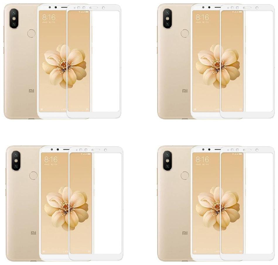 

CRAVEMART SCREEN GUARD FOR MI A2 4D SCREEN GUARD (PACK OF 4)