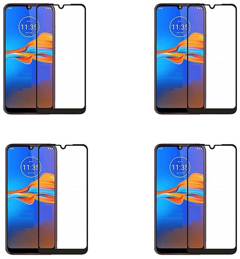 

CRAVEMART SCREEN GUARD FOR MOTO E6S 8D SCREEN GUARD (PACK OF 4)
