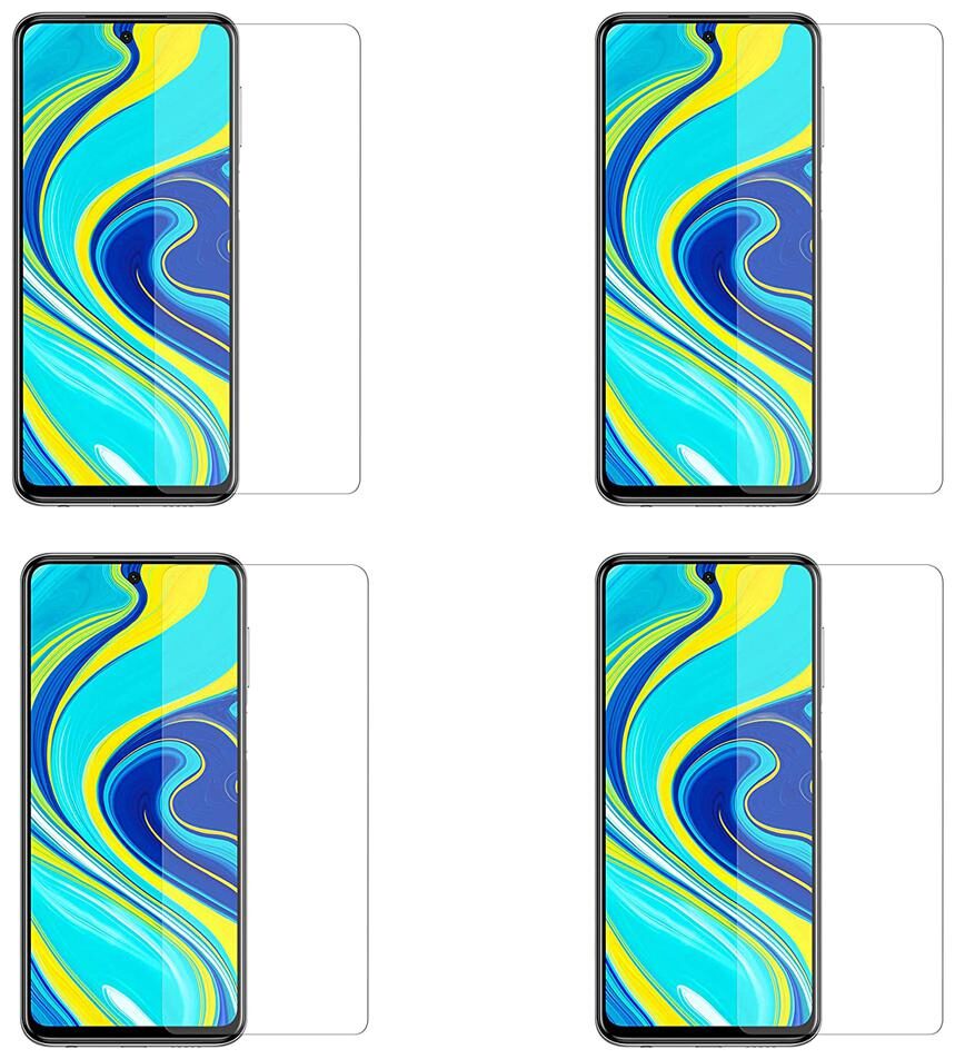 

CRAVEMART SCREEN GUARD FOR REDMI NOTE 9 PRO 5D TEMPERED GLASS (PACK OF 4)