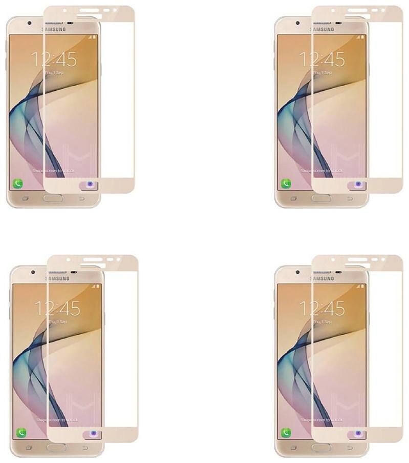

CRAVEMART SCREEN GUARD FOR SAMSUNG GALAXY ON MAX FULL COVERAGE (PACK OF 4)