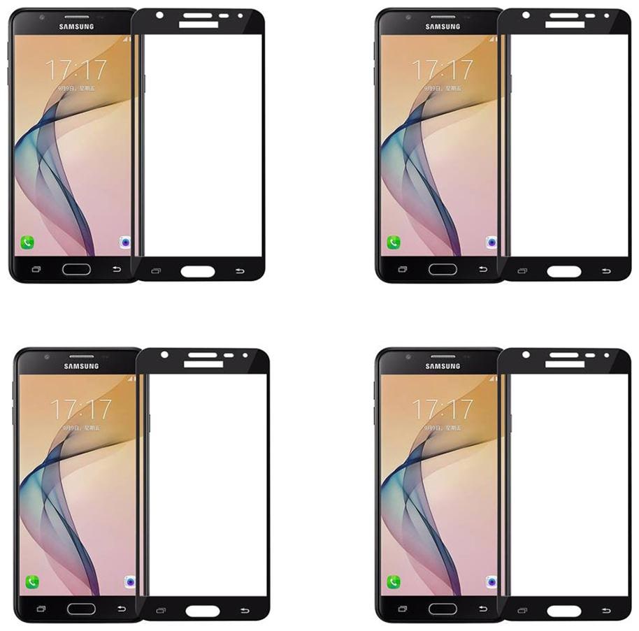 

CRAVEMART SCREEN GUARD FOR SAMSUNG GALAXY J7 NXT 6D TEMPERED GLASS (PACK OF 4)