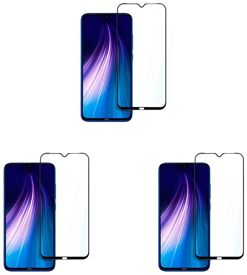 

CRAVEMART SCREEN GUARD FOR REDMI NOTE 8 3D SCREEN GUARD (PACK OF 3)