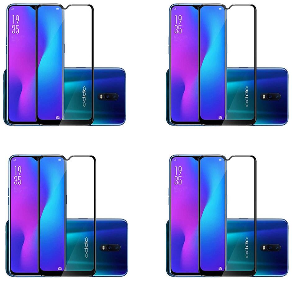 

CRAVEMART SCREEN GUARD FOR OPPO R17 WASHABLE (PACK OF 4)
