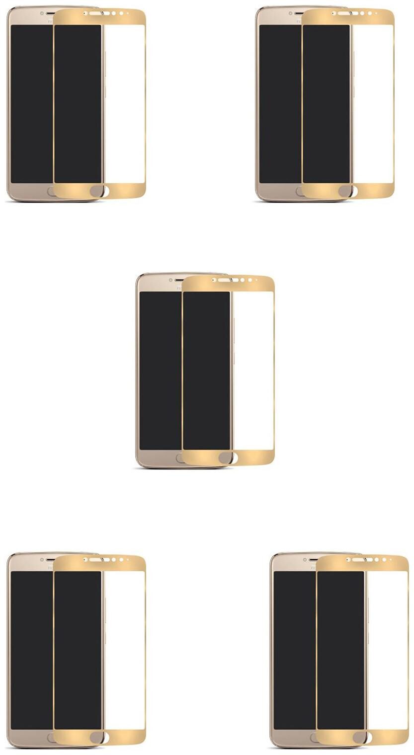 

CRAVEMART SCREEN GUARD FOR MOTO E4 PLUS 6D TEMPERED GLASS (PACK OF 5)