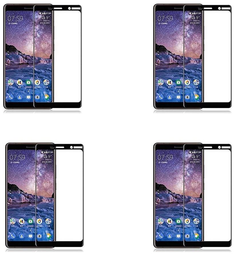 

CRAVEMART SCREEN GUARD FOR NOKIA 7 PLUS CASE FRIENDLY (PACK OF 4)