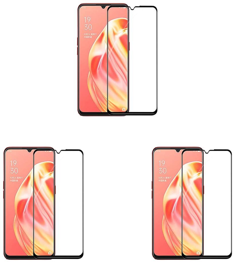 

CRAVEMART SCREEN GUARD FOR OPPO F15 8D SCREEN GUARD (PACK OF 3)