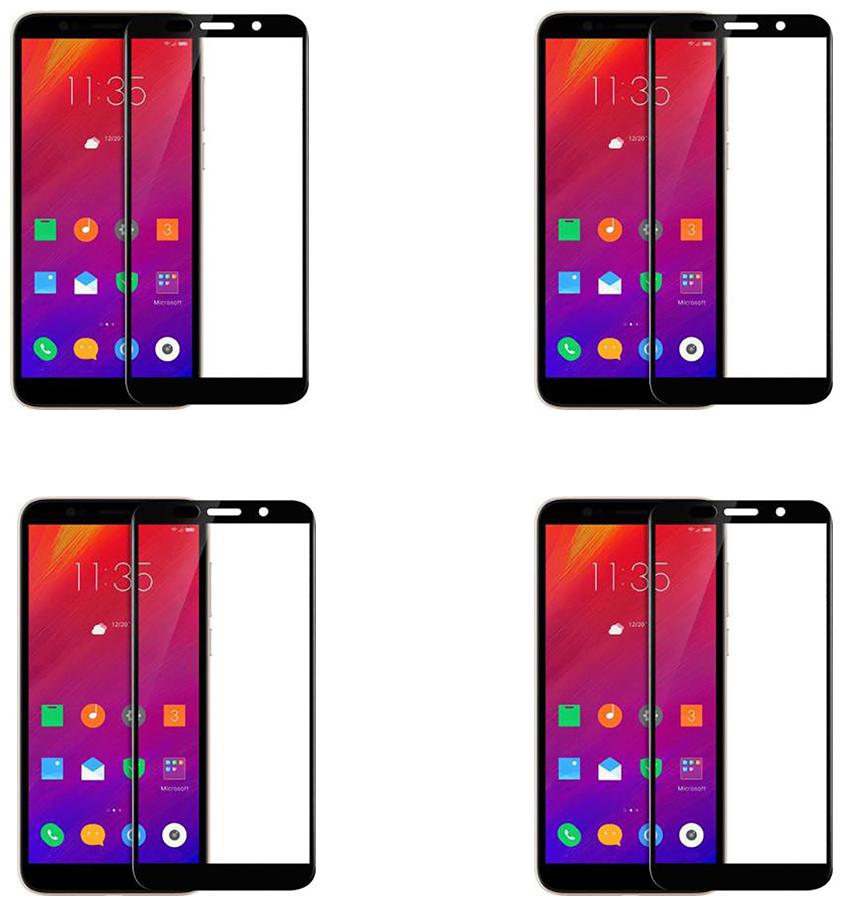 

CRAVEMART SCREEN GUARD FOR LENOVO A5 10D TEMPERED GLASS (PACK OF 4)