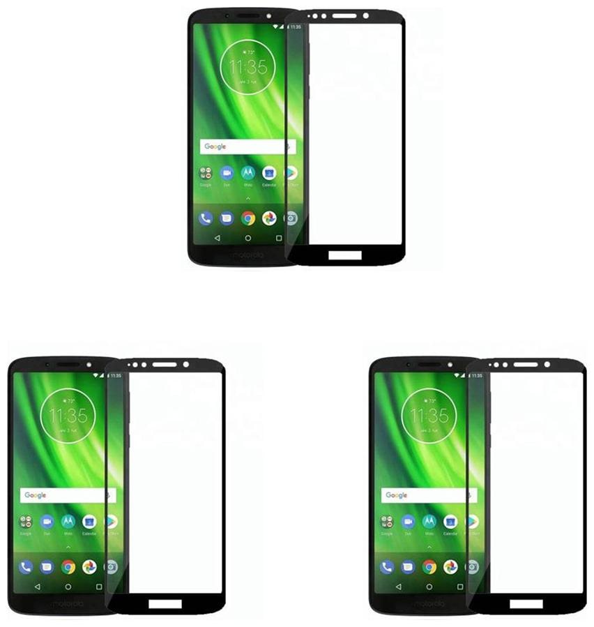 

CRAVEMART SCREEN GUARD FOR MOTOROLA MOTO G6 PLAY 10D SCREEN GUARD (PACK OF 3)
