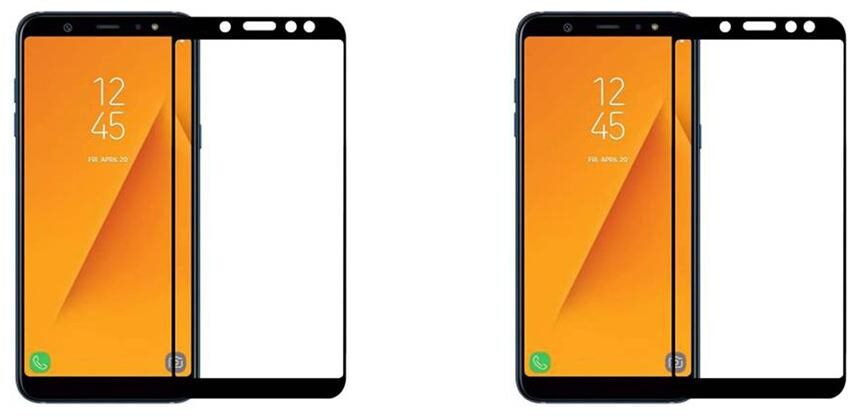 

CRAVEMART SCREEN GUARD FOR SAMSUNG A6 PLUS CASE FRIENDLY (PACK OF 2)