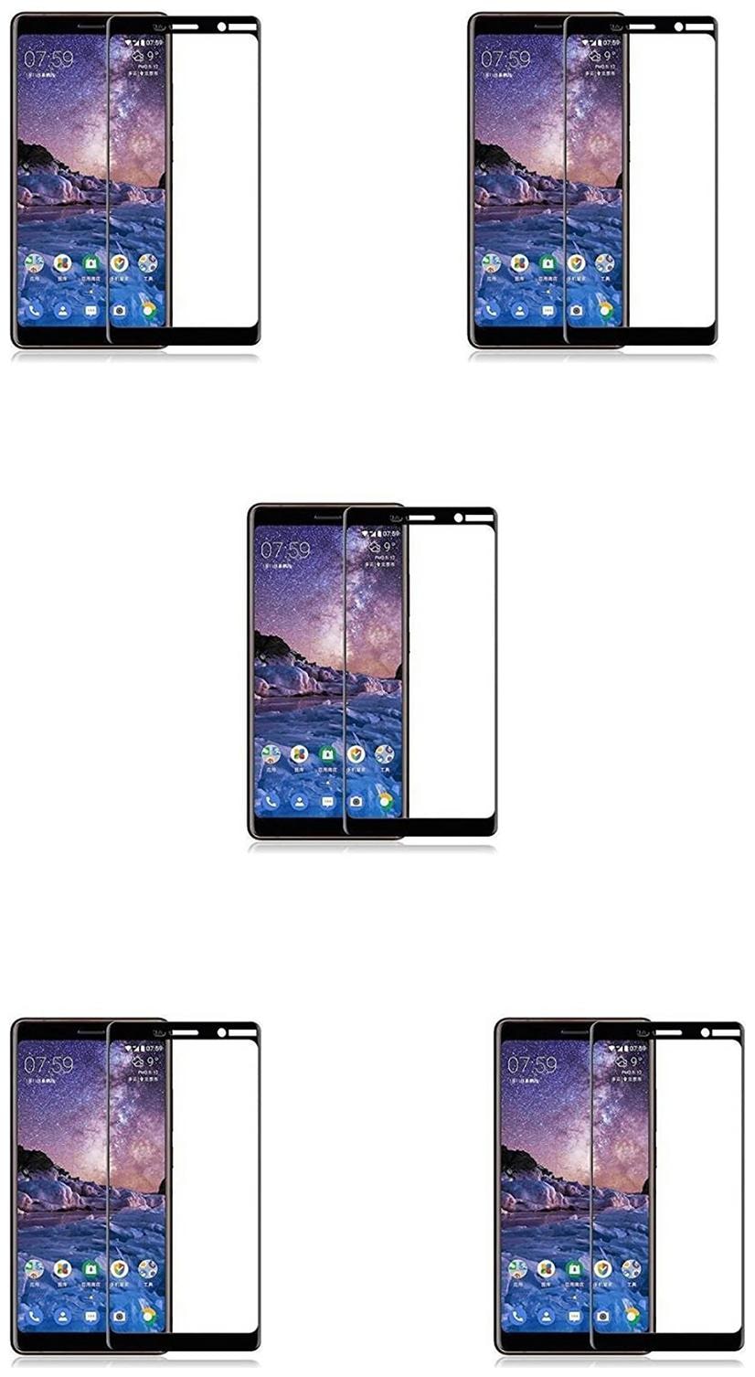 

CRAVEMART SCREEN GUARD FOR NOKIA 7 PLUS WASHABLE (PACK OF 5)