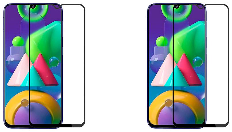 

CRAVEMART TEMPERED GLASS FOR SAMSUNG GALAXY M21 7D TEMPERED GLASS (PACK OF 2)