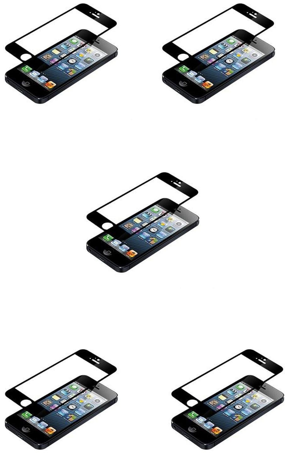 

CRAVEMART TEMPERED GLASS FOR APPLE IPHONE SE 9H HARDNESS (PACK OF 5)