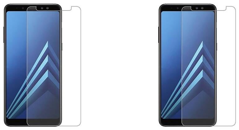 

CRAVEMART TEMPERED GLASS FOR SAMSUNG A6 10D SCREEN GUARD (PACK OF 2)