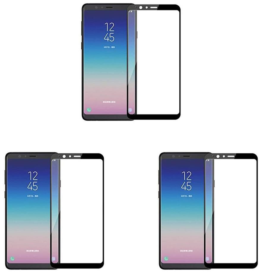 

CRAVEMART TEMPERED GLASS FOR SAMSUNG GALAXY A7 AIR-BUBBLE PROOF (PACK OF 3)
