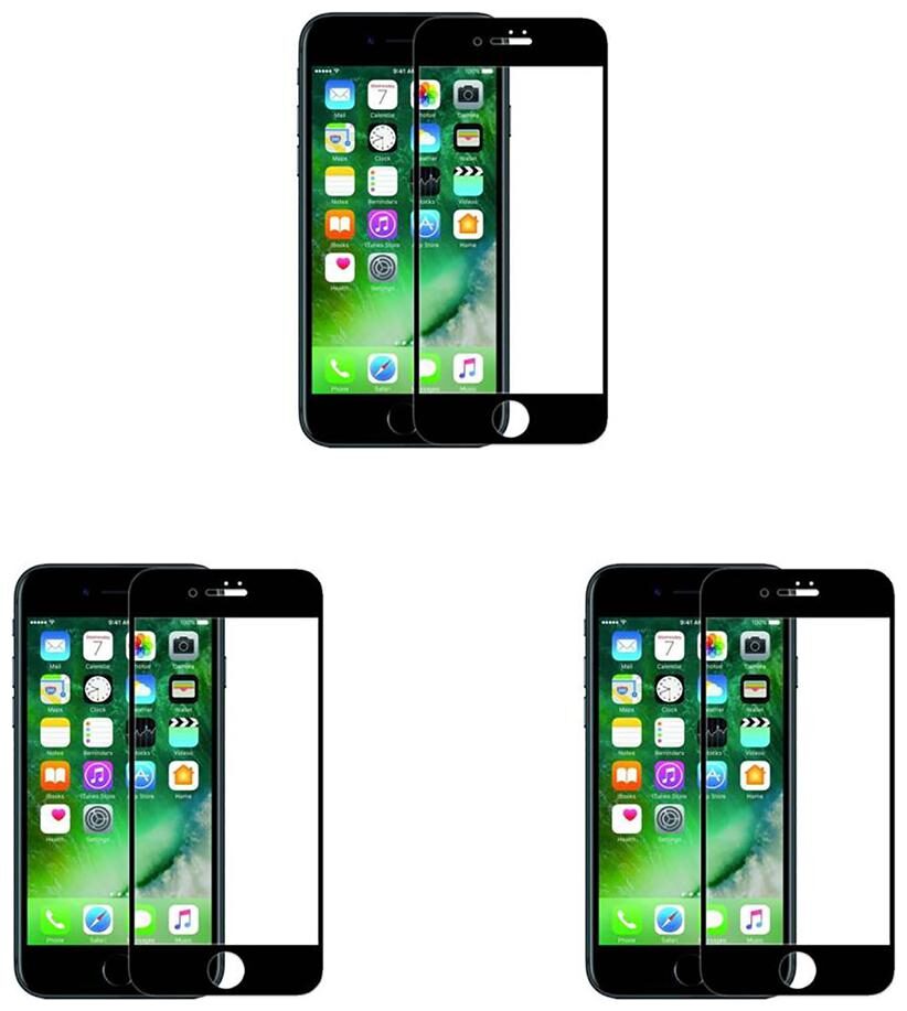 

CRAVEMART TEMPERED GLASS FOR APPLE IPHONE 7 DIAMOND SCREEN GUARD (PACK OF 3)