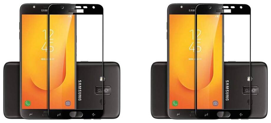 

CRAVEMART TEMPERED GLASS FOR SAMSUNG GALAXY J7 DUO 3D SCREEN GUARD (PACK OF 2)