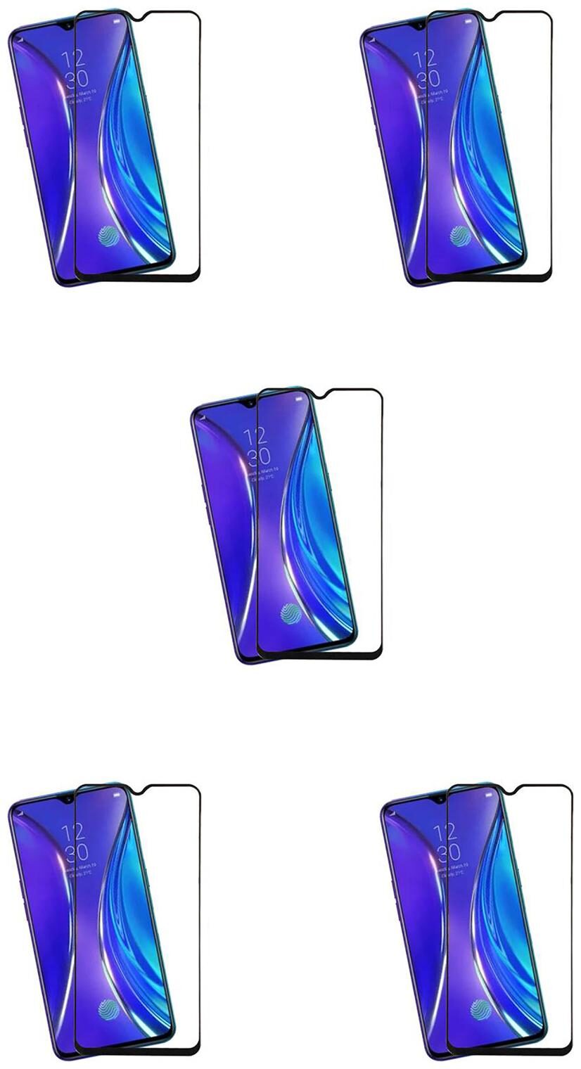 

CRAVEMART TEMPERED GLASS FOR REALME X2 CASE FRIENDLY (PACK OF 5)