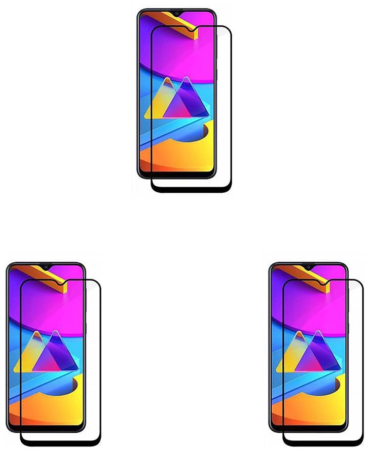 

CRAVEMART TEMPERED GLASS FOR SAMSUNG GALAXY M10 4D TEMPERED GLASS (PACK OF 3)