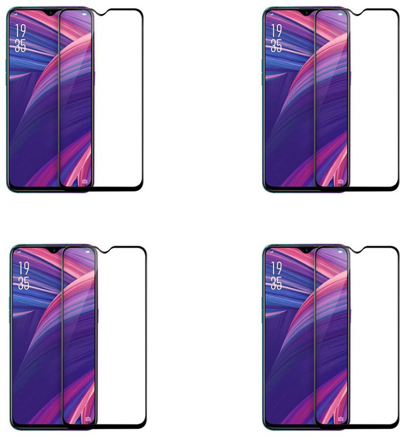 

CRAVEMART TEMPERED GLASS FOR OPPO F9 ANTI-SCRATCH (PACK OF 4)