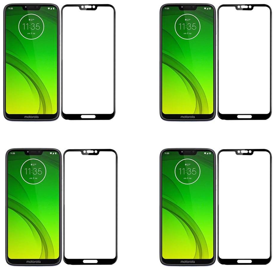

CRAVEMART TEMPERED GLASS FOR MOTO G7 POWER 9D SCREEN GUARD (PACK OF 4)