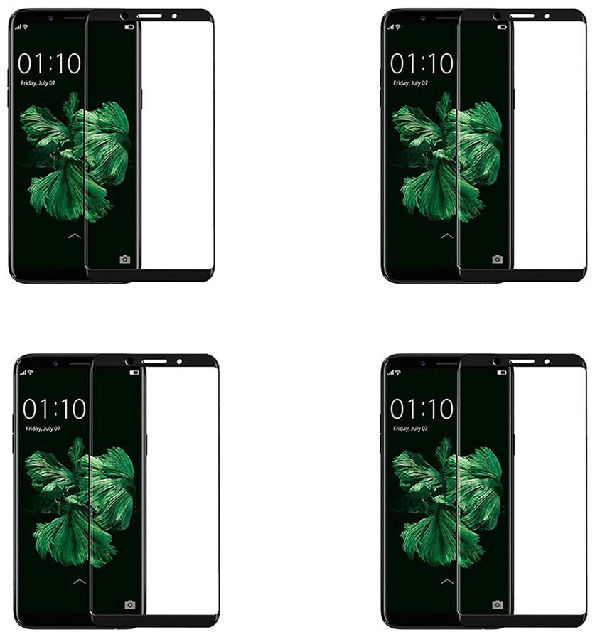 

CRAVEMART TEMPERED GLASS FOR OPPO F5 5D TEMPERED GLASS (PACK OF 4)