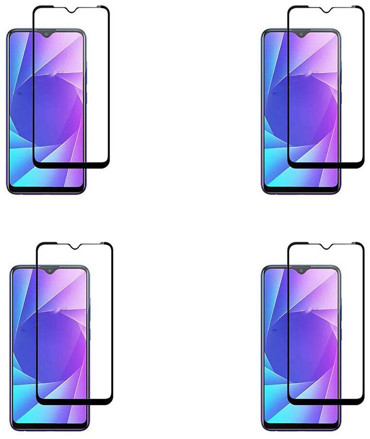 

CRAVEMART TEMPERED GLASS FOR SAMSUNG GALAXY M10 FULL COVERAGE (PACK OF 4)