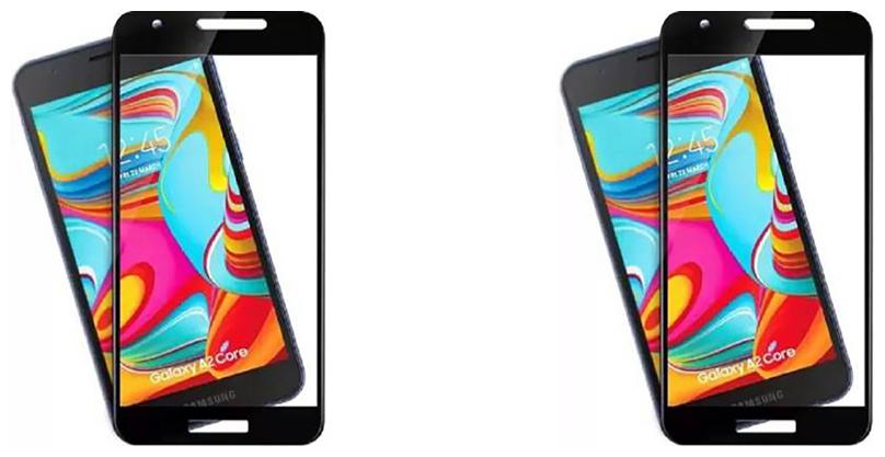

CRAVEMART TEMPERED GLASS FOR SAMSUNG GALAXY A2 CORE REUSABLE (PACK OF 2)