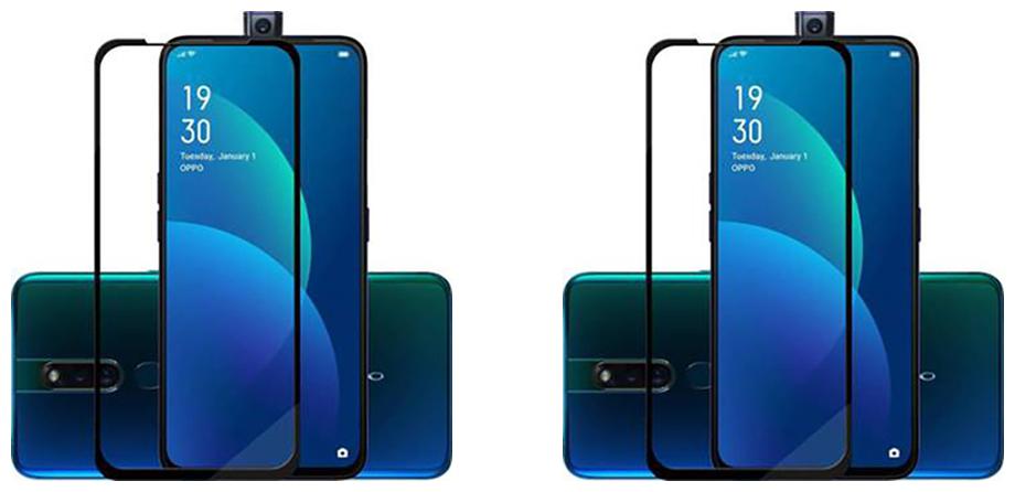 

CRAVEMART TEMPERED GLASS FOR OPPO F11 PRO ANTI BACTERIAL (PACK OF 2)