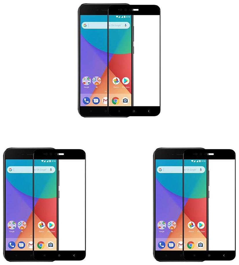 

CRAVEMART TEMPERED GLASS FOR MI A1 REUSABLE (PACK OF 3)