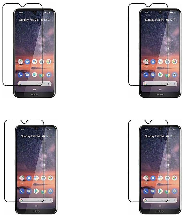 

CRAVEMART TEMPERED GLASS FOR NOKIA 3 MIRROR SCREEN GUARD (PACK OF 4)