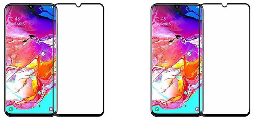 

CRAVEMART TEMPERED GLASS FOR SAMSUNG GALAXY A70S GLOSSY (PACK OF 2)