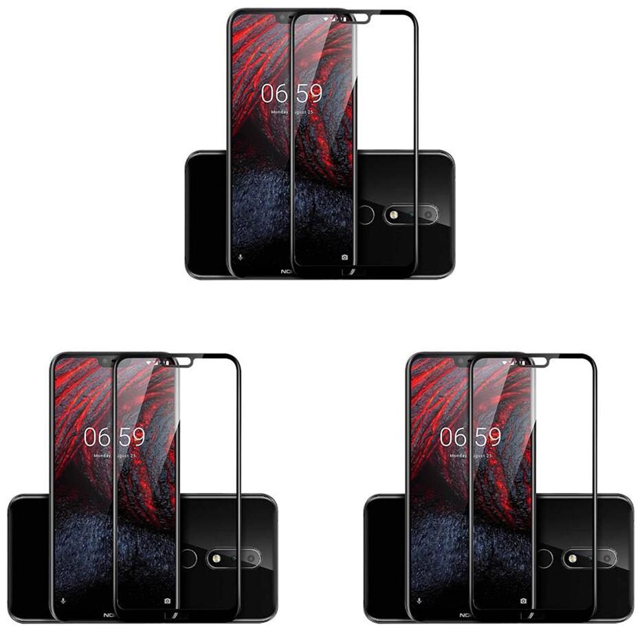 

CRAVEMART TEMPERED GLASS FOR NOKIA X6 4D SCREEN GUARD (PACK OF 3)
