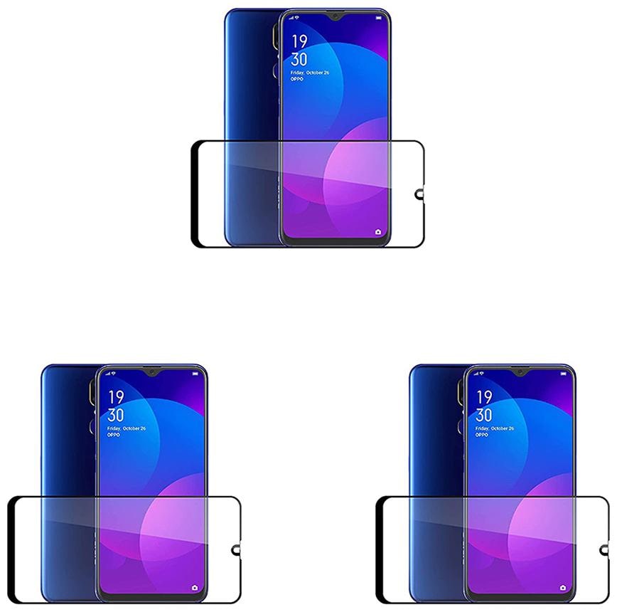 

CRAVEMART TEMPERED GLASS FOR OPPO F11 5D SCREEN GUARD (PACK OF 3)