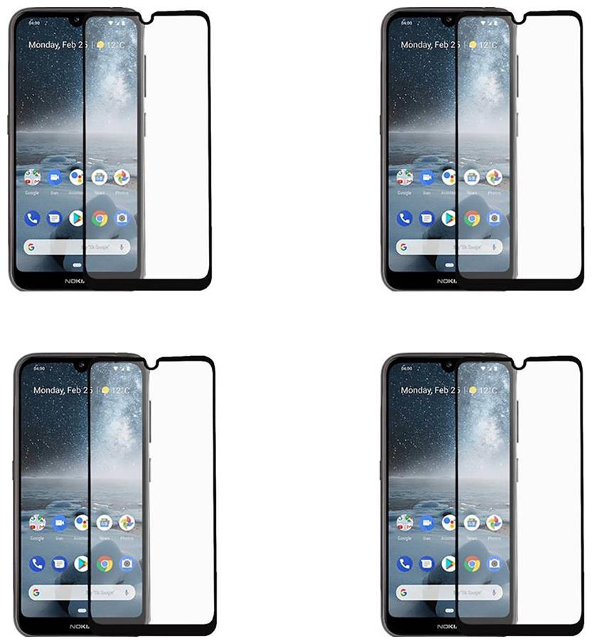 

CRAVEMART TEMPERED GLASS FOR NOKIA 2 5D SCREEN GUARD (PACK OF 4)