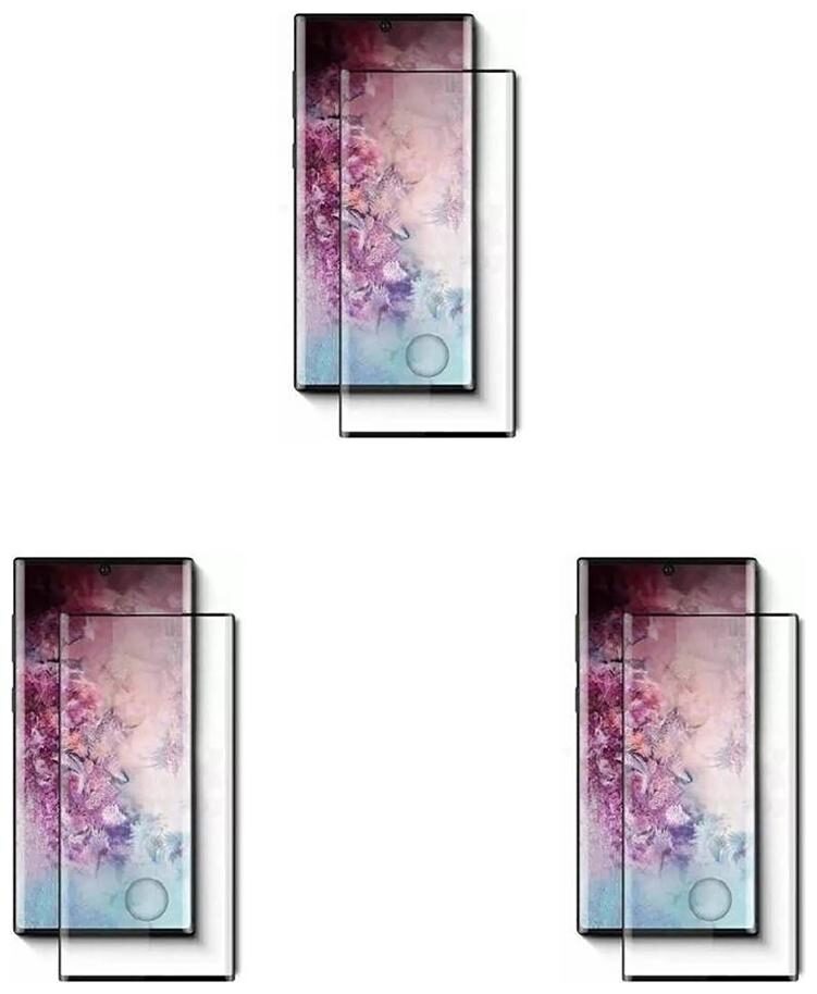 

CRAVEMART TEMPERED GLASS FOR SAMSUNG GALAXY NOTE 10 PLUS DIAMOND SCREEN GUARD (PACK OF 3)
